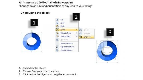 PowerPoint Templates Business Donut Pie Chart Ppt Backgrounds