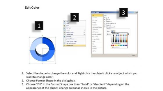 PowerPoint Templates Business Donut Pie Chart Ppt Themes