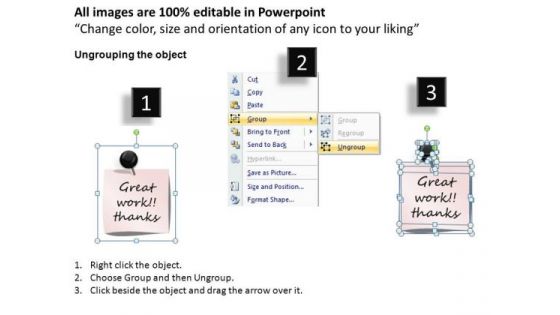 PowerPoint Templates Business Education Post It Notes Ppt Slides