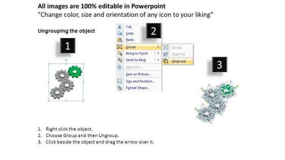 PowerPoint Templates Business Gear Wheel Ppt Themes