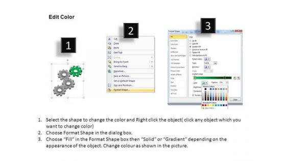 PowerPoint Templates Business Gear Wheel Ppt Themes