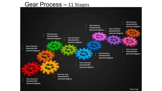 PowerPoint Templates Business Gears Process Ppt Slides