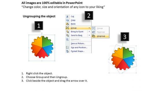 PowerPoint Templates Business Gears Process Ppt Themes