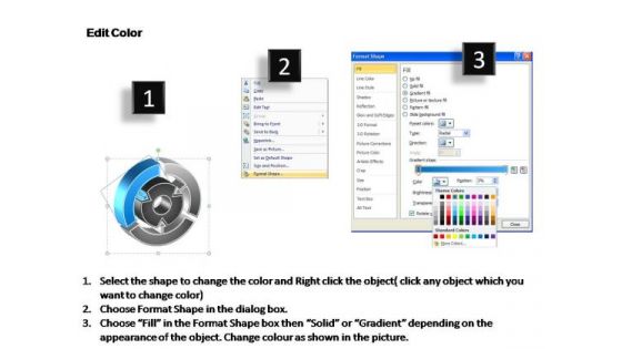PowerPoint Templates Business Interconnected Circular Chart Ppt Layout