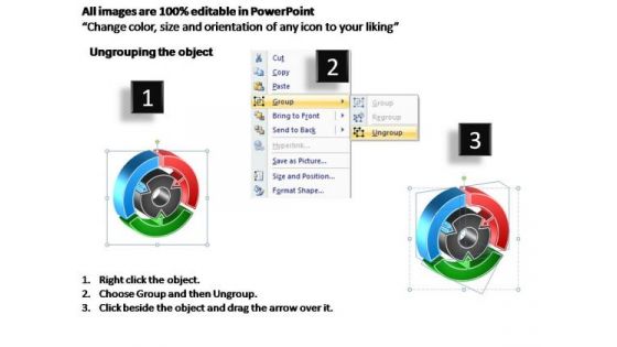 PowerPoint Templates Business Interconnected Circular Chart Ppt Layouts