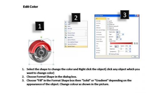 PowerPoint Templates Business Interconnected Circular Chart Ppt Themes