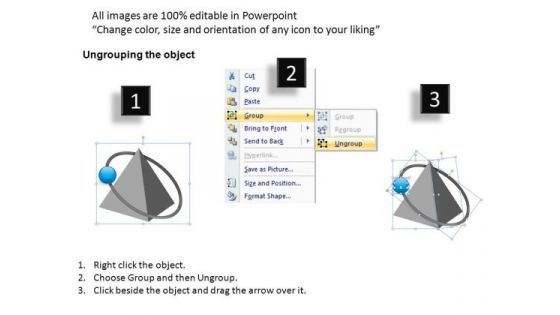 PowerPoint Templates Business Leadership Pyramid Triangles Ppt Presentation