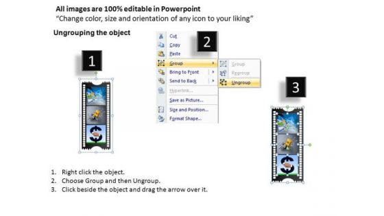 PowerPoint Templates Business Movie Timeline Ppt Process