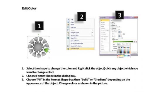 PowerPoint Templates Business Pie Chart With Arrows Ppt Slides