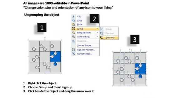 PowerPoint Templates Business Puzzle Process Ppt Layout