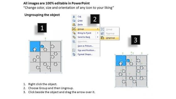 PowerPoint Templates Business Puzzle Process Ppt Theme