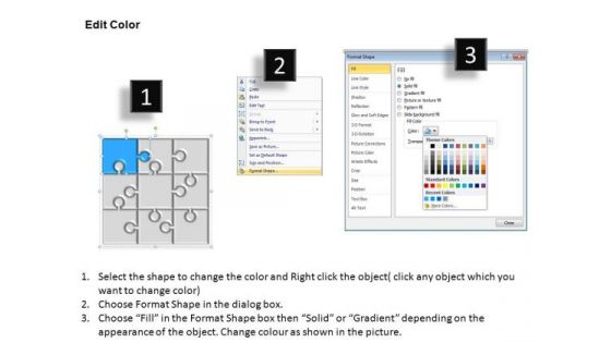PowerPoint Templates Business Puzzle Process Ppt Theme