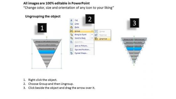 PowerPoint Templates Business Pyramid Process Ppt Slide