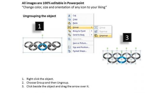 PowerPoint Templates Business Rings Ppt Layout
