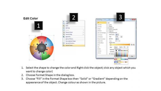 PowerPoint Templates Business Success Circular Puzzle Ppt Themes