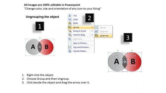 PowerPoint Templates Business Venn Diagram Ppt Slides