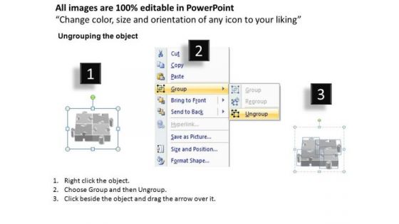 PowerPoint Templates Chart Puzzle Process Ppt Designs