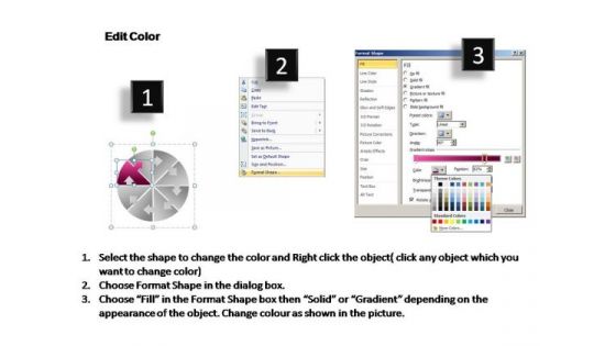 PowerPoint Templates Circling Arrows Flow Chart Ppt Backgrounds