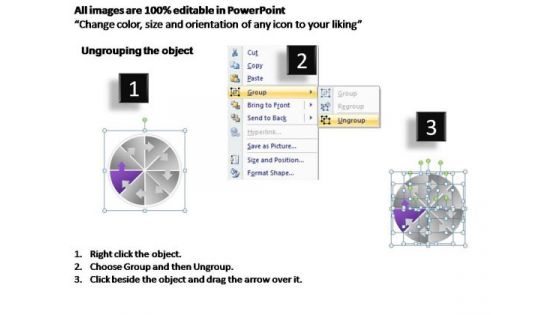PowerPoint Templates Circling Arrows Flow Chart Ppt Design Slides