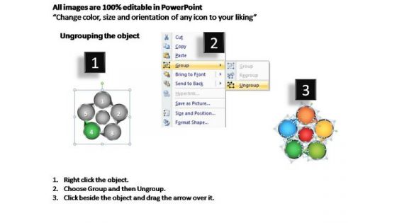 PowerPoint Templates Circular Flow Chart Ppt Slides