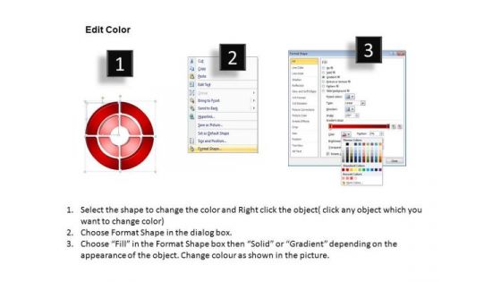 PowerPoint Templates Company Double Ring Ppt Designs