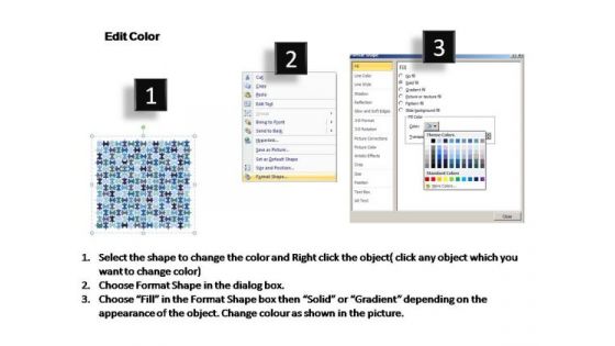 PowerPoint Templates Company Puzzle Matrix Ppt Slides