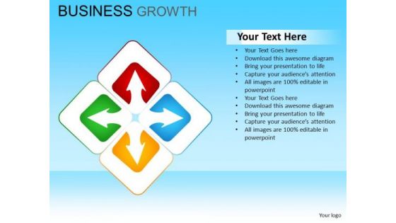 PowerPoint Templates Corporate Designs Business Growth Ppt Slides
