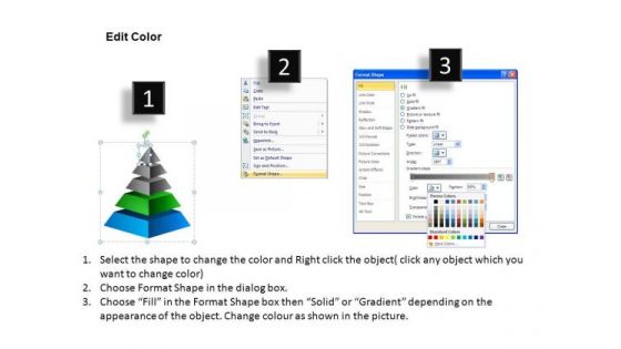 PowerPoint Templates Corporate Hierarchy Pyramid Ppt Slide Layout