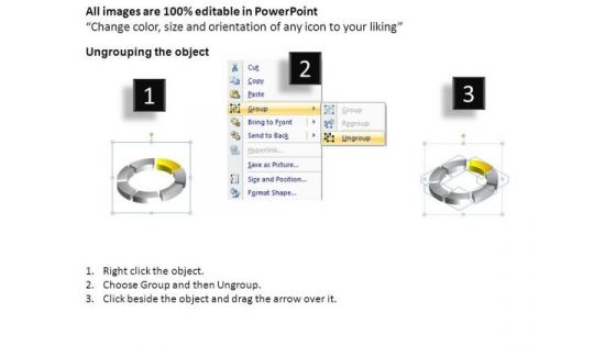 PowerPoint Templates Cycle Process Ring Process Ppt Template