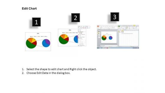 PowerPoint Templates Data Driven Pie Drilled Down Ppt Template