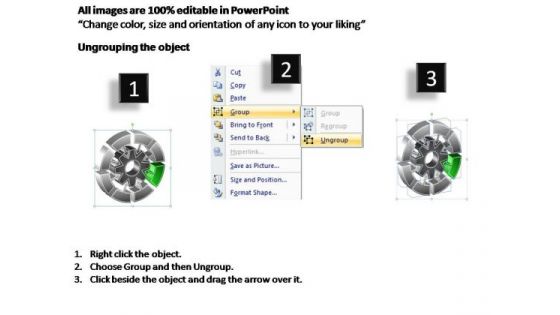 PowerPoint Templates Diagram Interconnected Circular Chart Ppt Slides