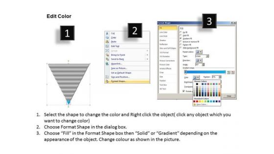 PowerPoint Templates Diagram Pyramid Process Ppt Slide Designs