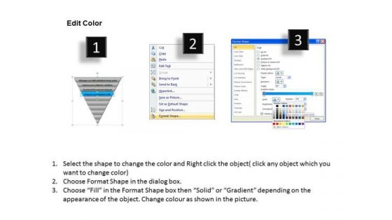 PowerPoint Templates Diagram Pyramid Process Ppt Template