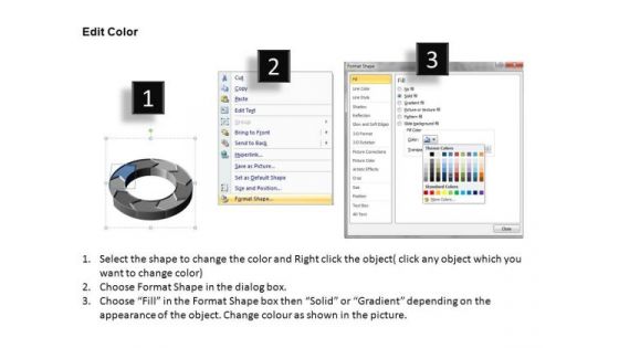PowerPoint Templates Download Circular Process Ppt Slides