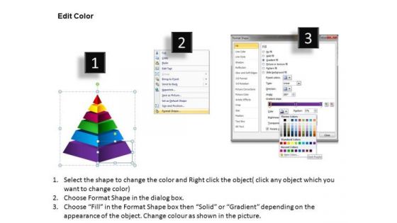 PowerPoint Templates Download Cone Diagram Ppt Slides