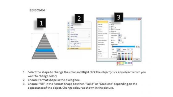 PowerPoint Templates Download Triangle Process Ppt Design