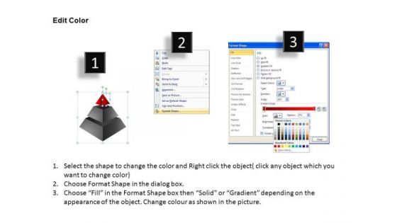PowerPoint Templates Editable Pyramid Diagram Ppt Design