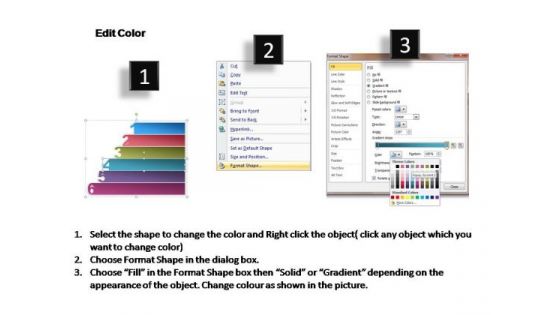 PowerPoint Templates Education Textbox 6 Ppt Process