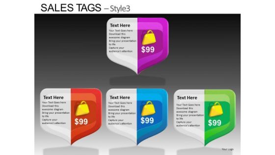 PowerPoint Templates Executive Designs Sales Tags Ppt Template