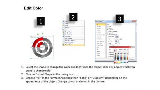 PowerPoint Templates Executive Leadership 3d Circular Chart Process Ppt Process