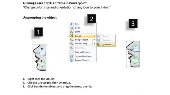 PowerPoint Templates Executive Leadership Post It Notes Ppt Process