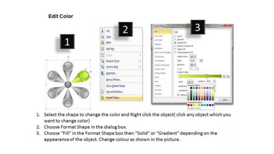 PowerPoint Templates Free Download Plan 6 Stages Business Proposal Slides