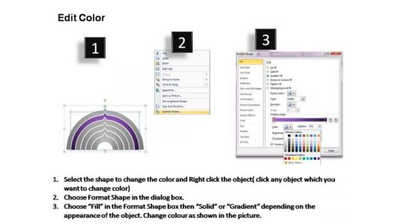 PowerPoint Templates Global Semi Circular Ppt Themes