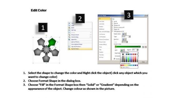 PowerPoint Templates Graphic Business Process Chart Ppt Slides