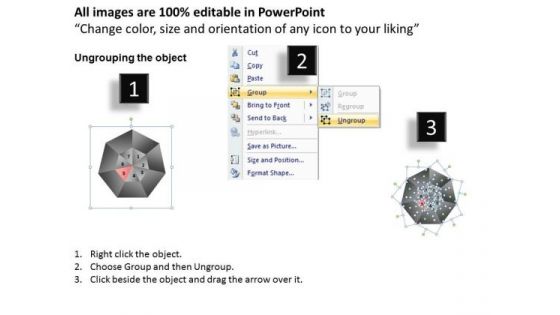 PowerPoint Templates Graphic Quadrant Diagram Ppt Theme