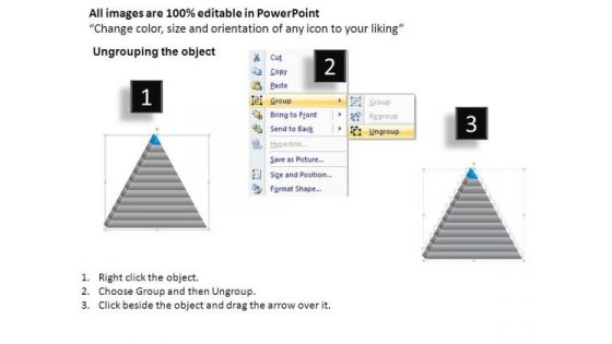 PowerPoint Templates Growth Triangle Process Ppt Presentation Designs