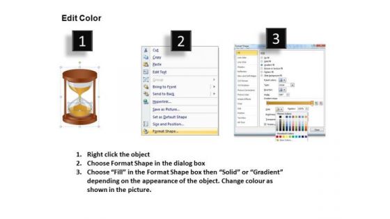 PowerPoint Templates Hourglass Diagrams
