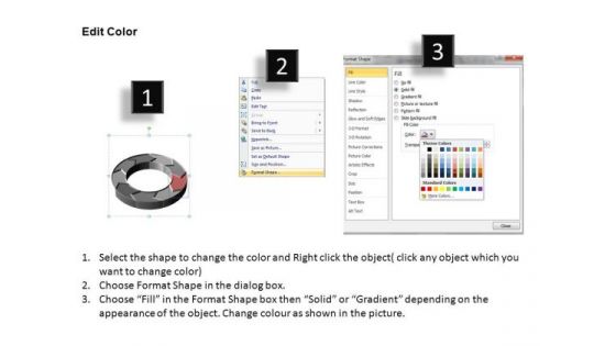PowerPoint Templates Image Circular Process Ppt Slide