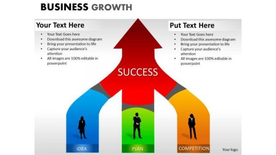 PowerPoint Templates Leadership Business Growth Ppt Slides