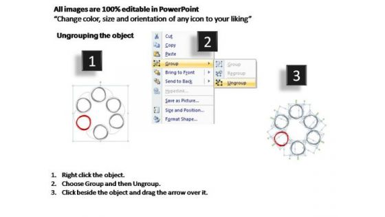 PowerPoint Templates Leadership Cycle Process Ppt Themes